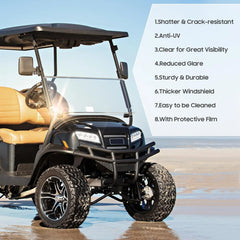Golf Cart Windshield for Club Car Precedent 2004-Up