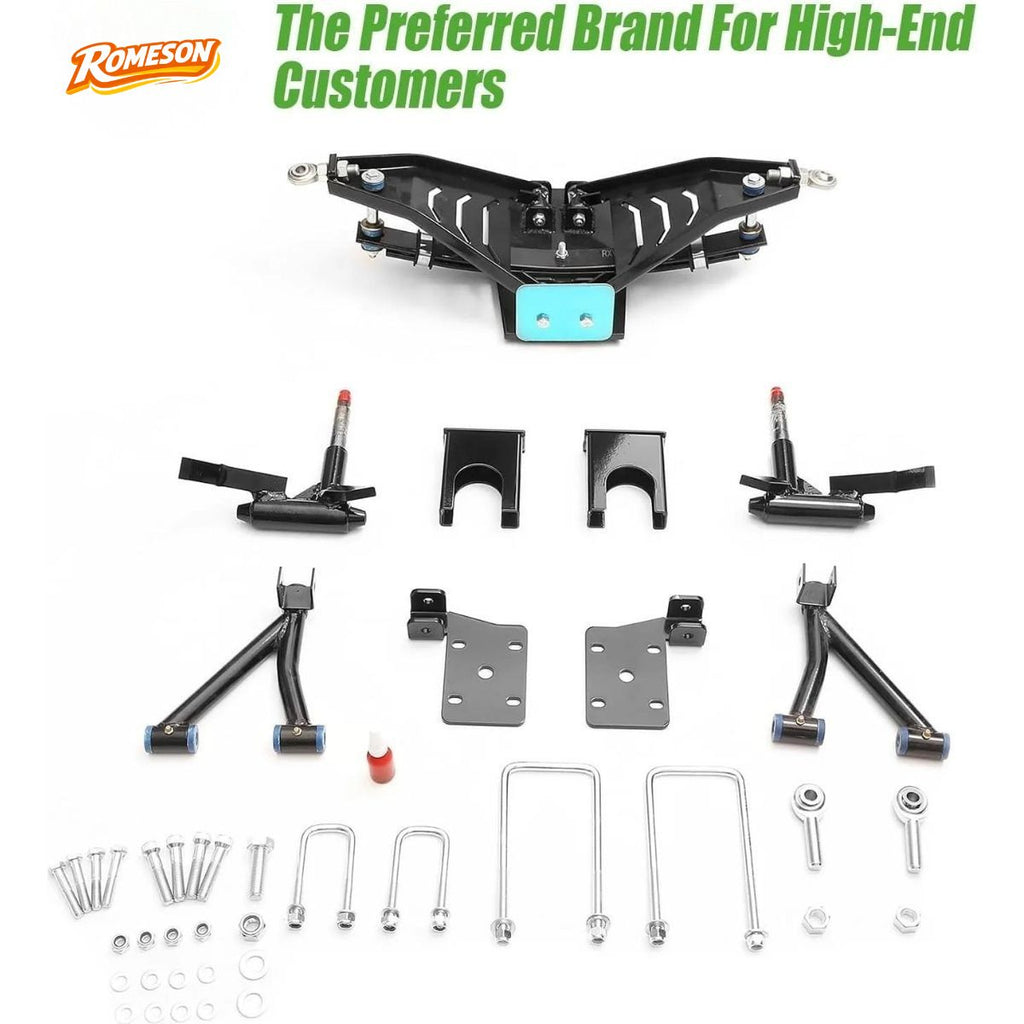 Golf Cart Lift Kit 6' Heavy Duty A Arm for EZGO RXV 2008-2013 Electric or Gas