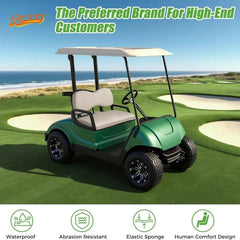 Golf Cart Front Seat Cushion Kit - Perfect Fit for Yamaha G29/Drive (2007-2016)
