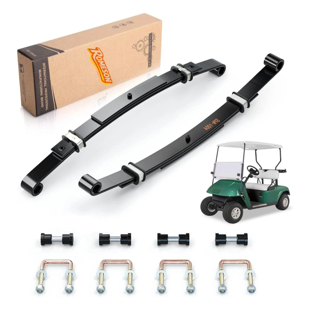 Golf Cart Rear Leaf Spring Kit For EZGO RXV Heavy Duty Main image