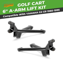 6" Heavy Duty Golf Cart A-Arm Lift Kit for Yamaha 1985-1994 G2/G9