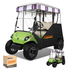 Track Style Golf Cart Enclosure for 2 Passenger Yamaha G29 Drive