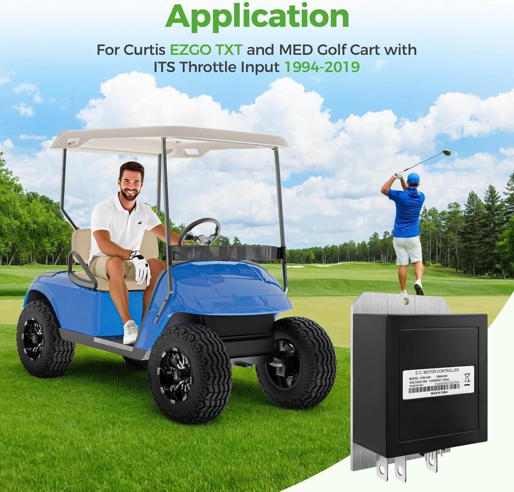 Golf Cart Speed Controller 36V 350A 5Pin Suitable for Curtis EZGO TXT and MED