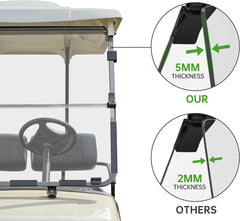 Golf Cart Folding Windshield for 2003-2006 Yamaha G22