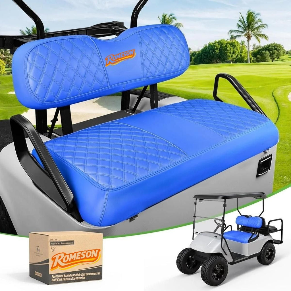 Leather Golf Cart Seat Cover for EZGO TXT Club Car Precedent