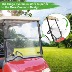 Golf Cart Windshield for EZGO RXV 2008+