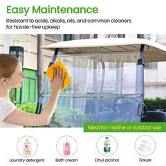 Acrylic Golf Cart Windshield for Club Car DS – 4mm