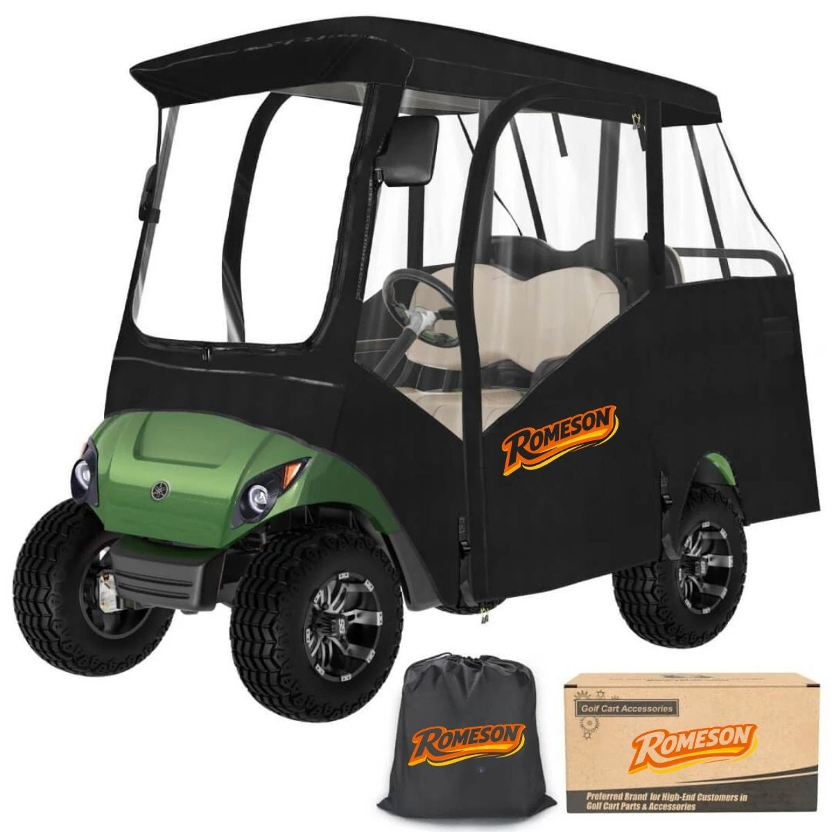 Golf Cart Enclosure for Yamaha G14 G16 G22 G29 Drive 2