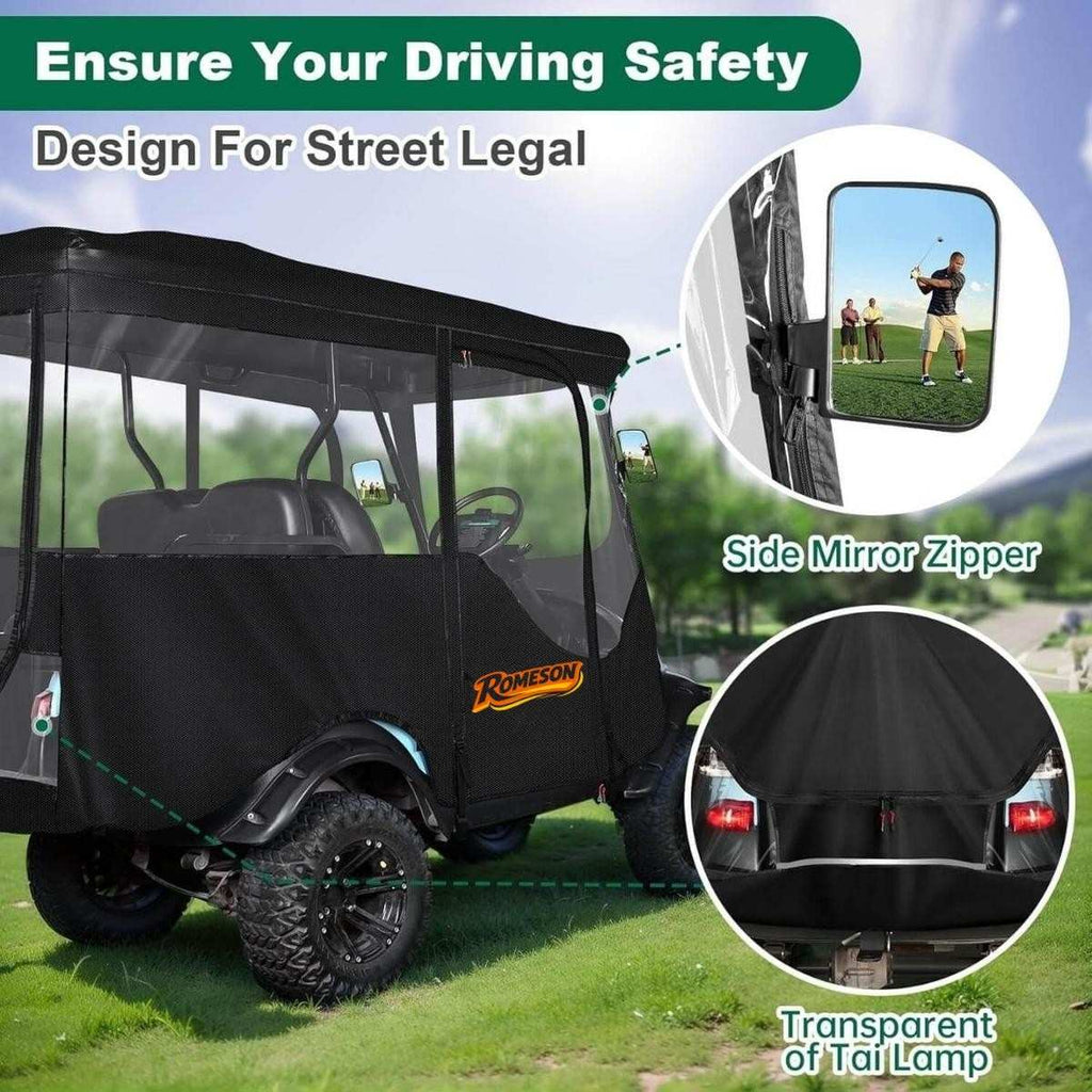 4 Passengers Golf Cart Enclosures for Club Car Precedent