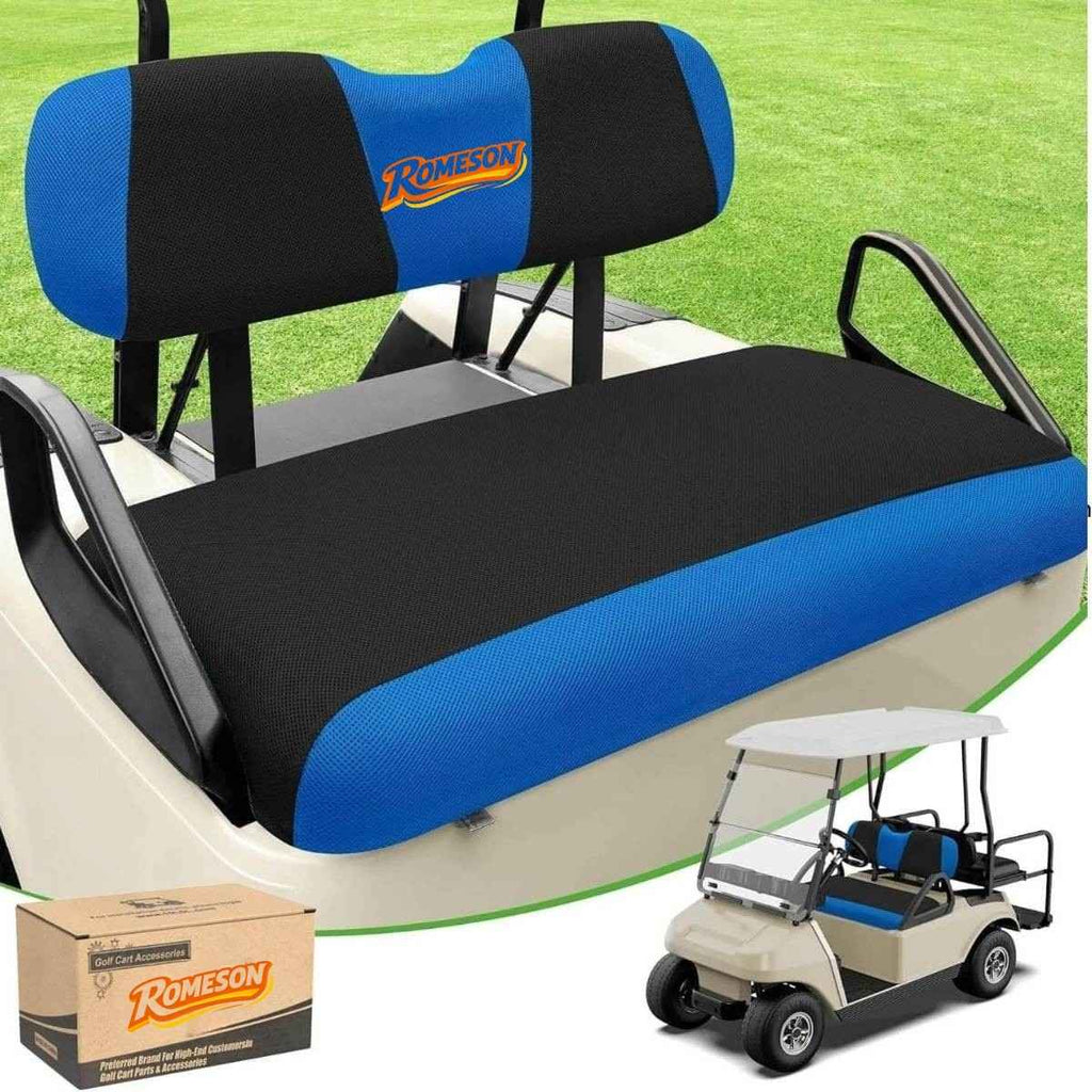 Premium Golf Cart Front Seat Covers for EZGO TXT RXV & Club Car DS 2000-up