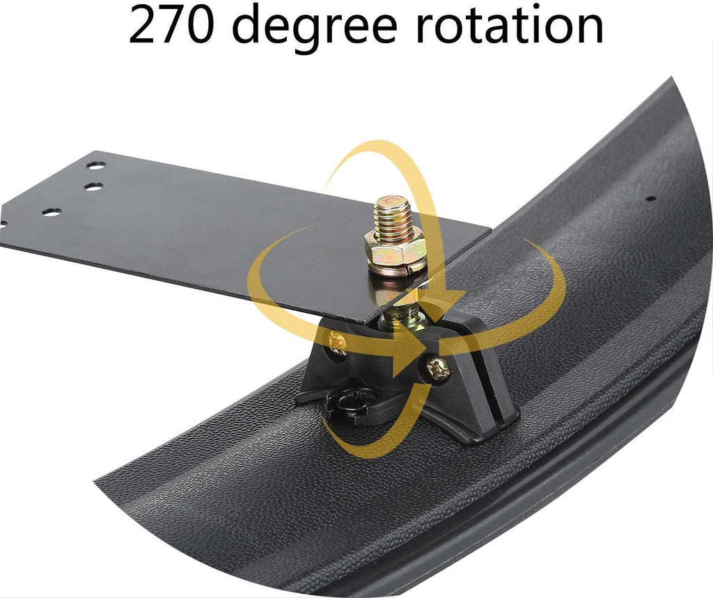 Golf Cart Mirrors Extra Wide 270 Degree Adjustable Universal