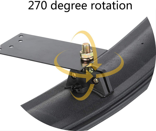 Golf Cart Mirrors Extra Wide 270 Degree Adjustable Universal