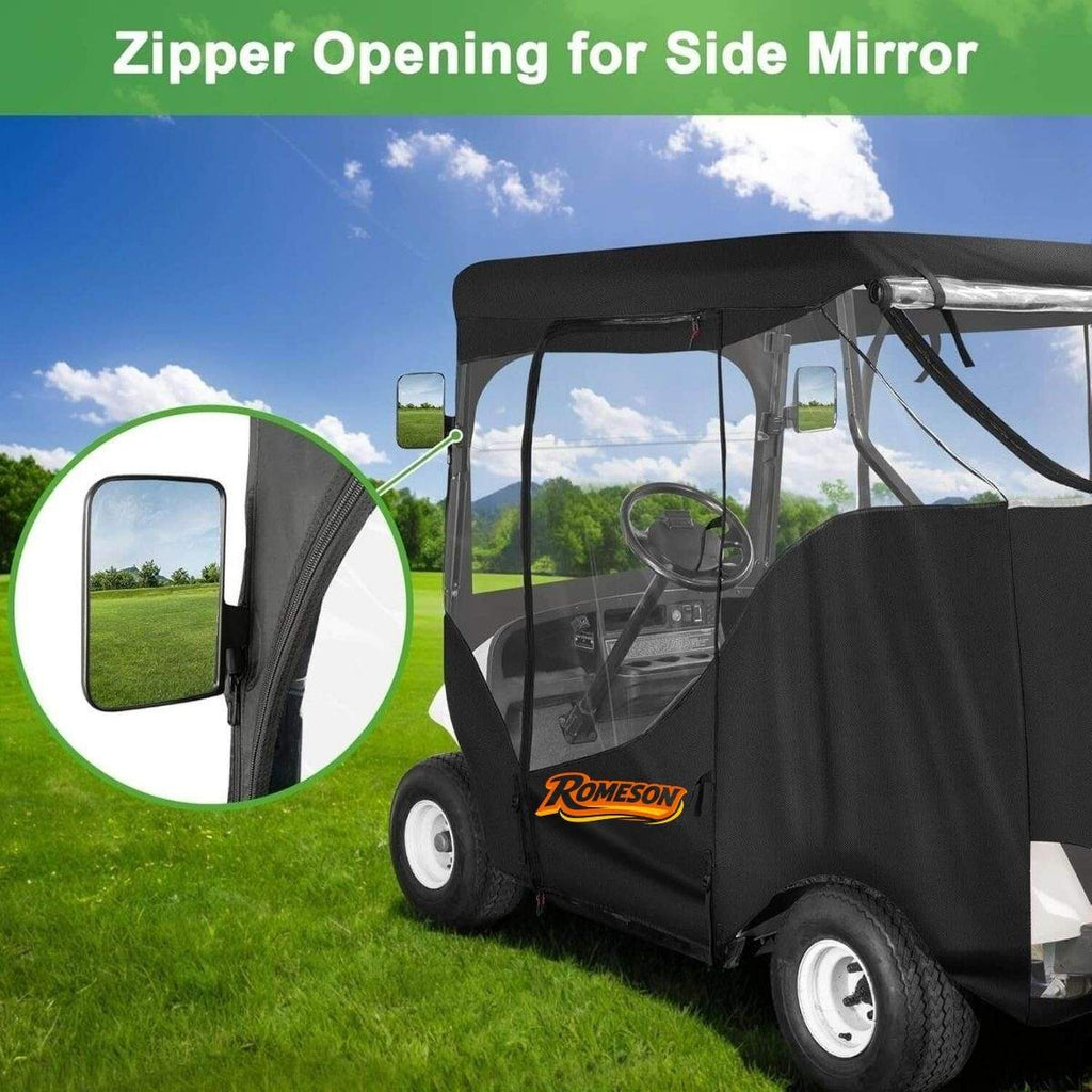 Golf Cart Enclosure for EZGO TXT & RXV 2 Passenger
