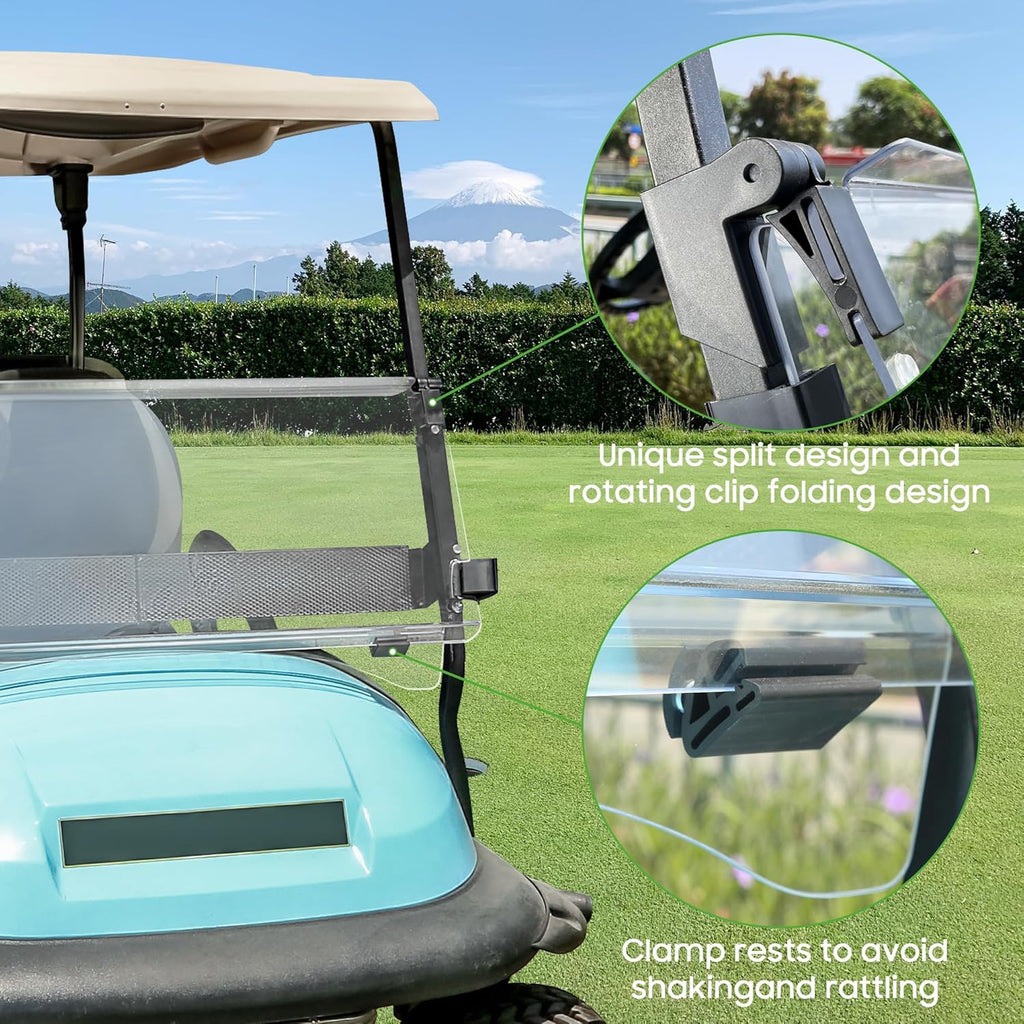 Golf Cart Windshield for Club Car Precedent 2004-Up