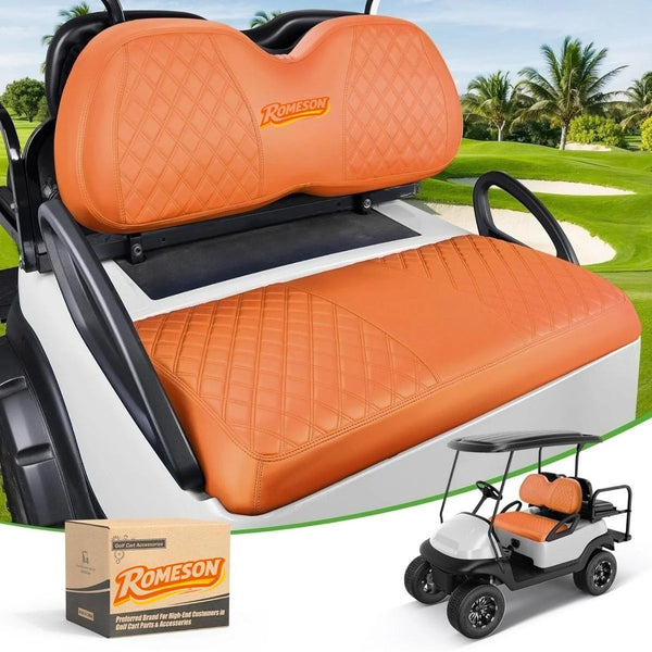 Leather Golf Cart Seat Cover for EZGO TXT Club Car Precedent