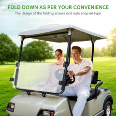 Golf Cart folding windshield for Yamaha G14 G16 G19 G&E 1995-2003