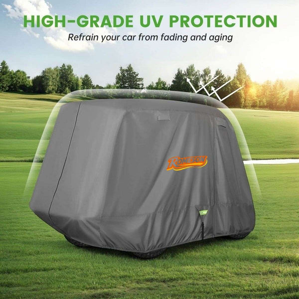 Golf Cart Cover Upgrade Extended Roof for 2/4 Passenger