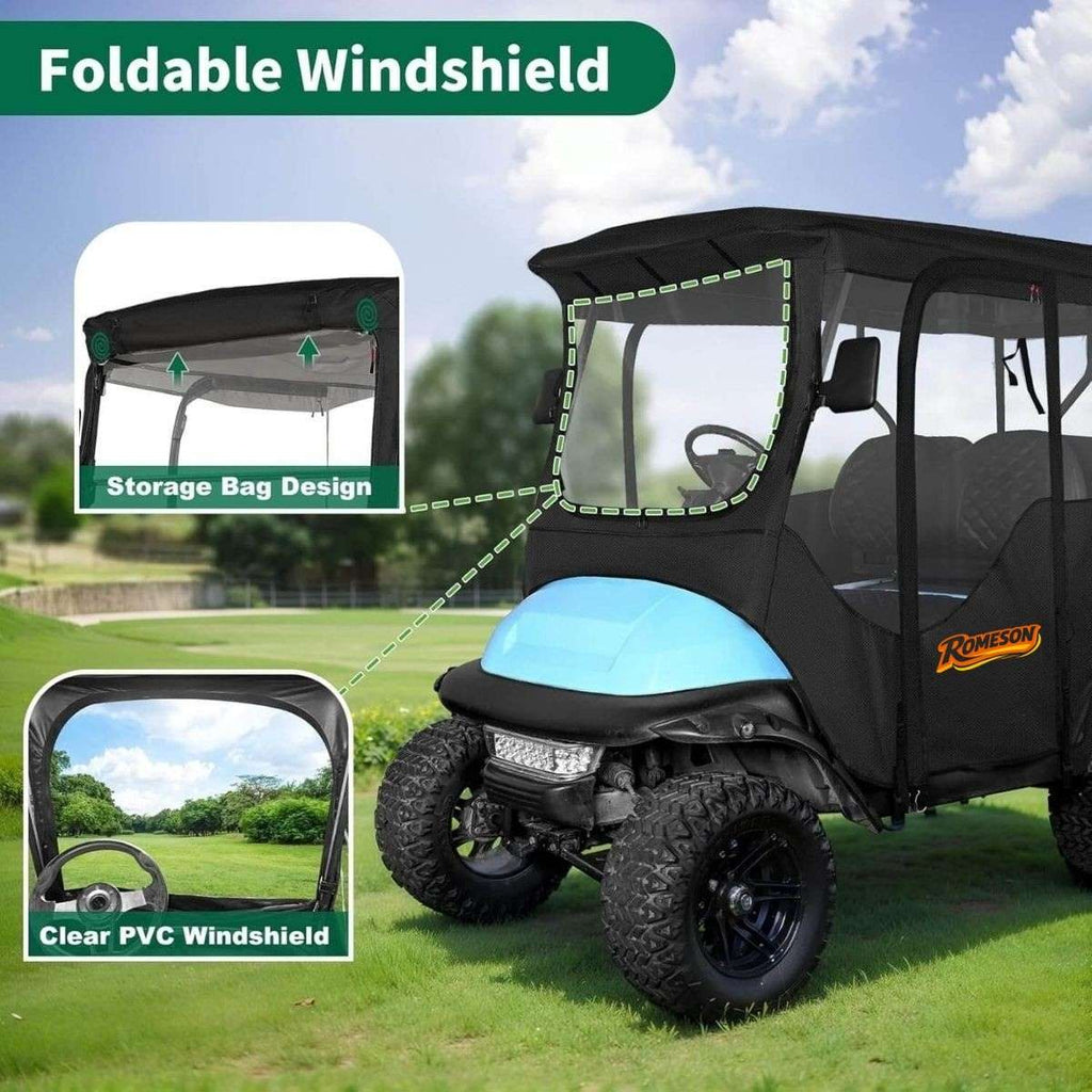 4 Passengers Golf Cart Enclosures for Club Car Precedent