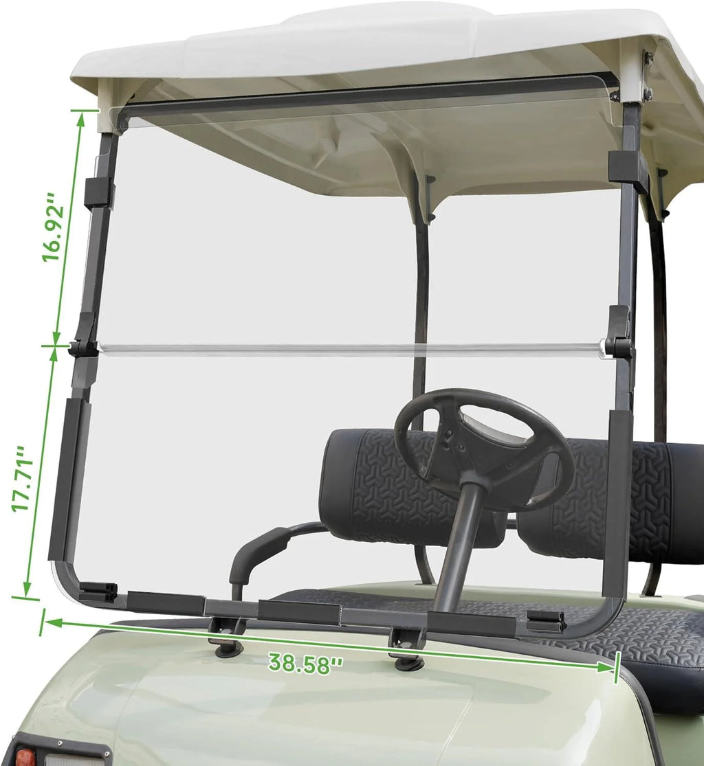 Golf Cart Folding Windshield for 2003-2006 Yamaha G22