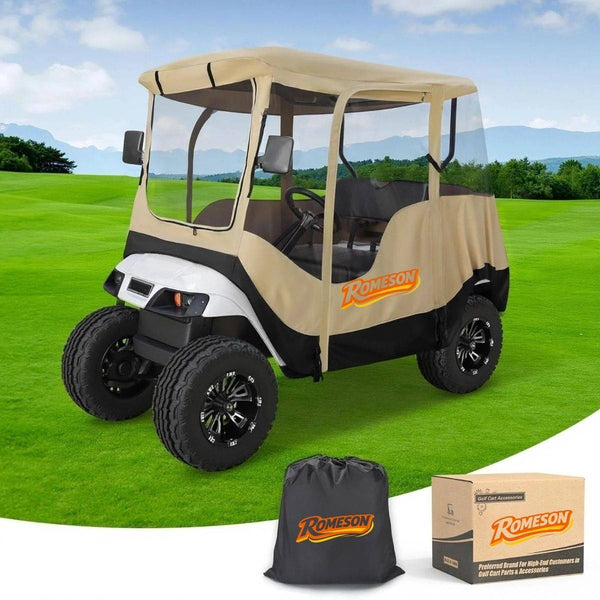 Golf Cart Enclosure for EZGO TXT & RXV 2 Passenger