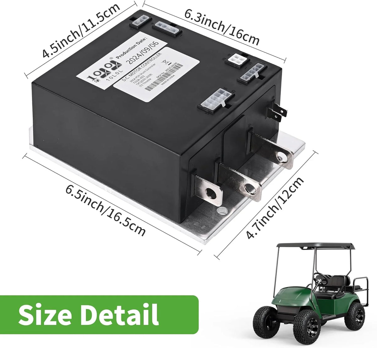 Golf Cart Motor Controller 36V 350A for EZGO TXT 2000-2009 PDS Shunt Controller