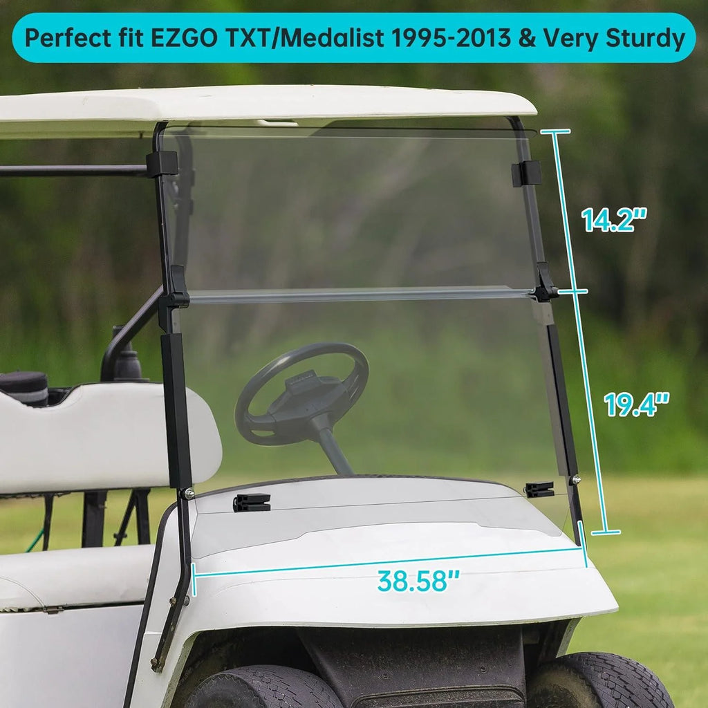 Golf Cart Windshield for EZGO TXT 1995-2013