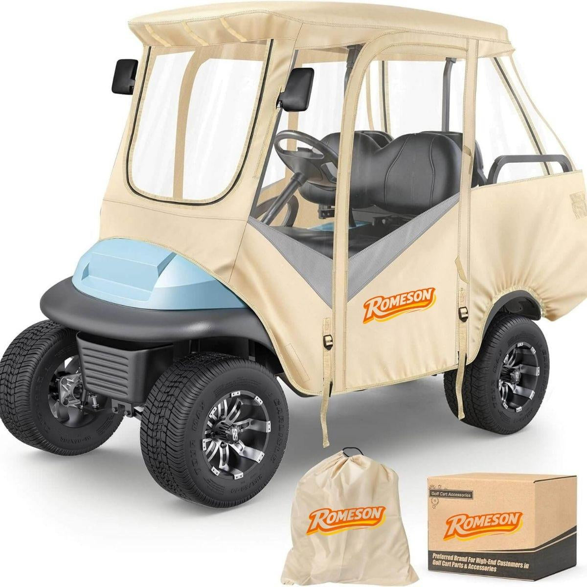Golf Cart Enclosure for 4 Passengers Club Car Precedent Secondary image