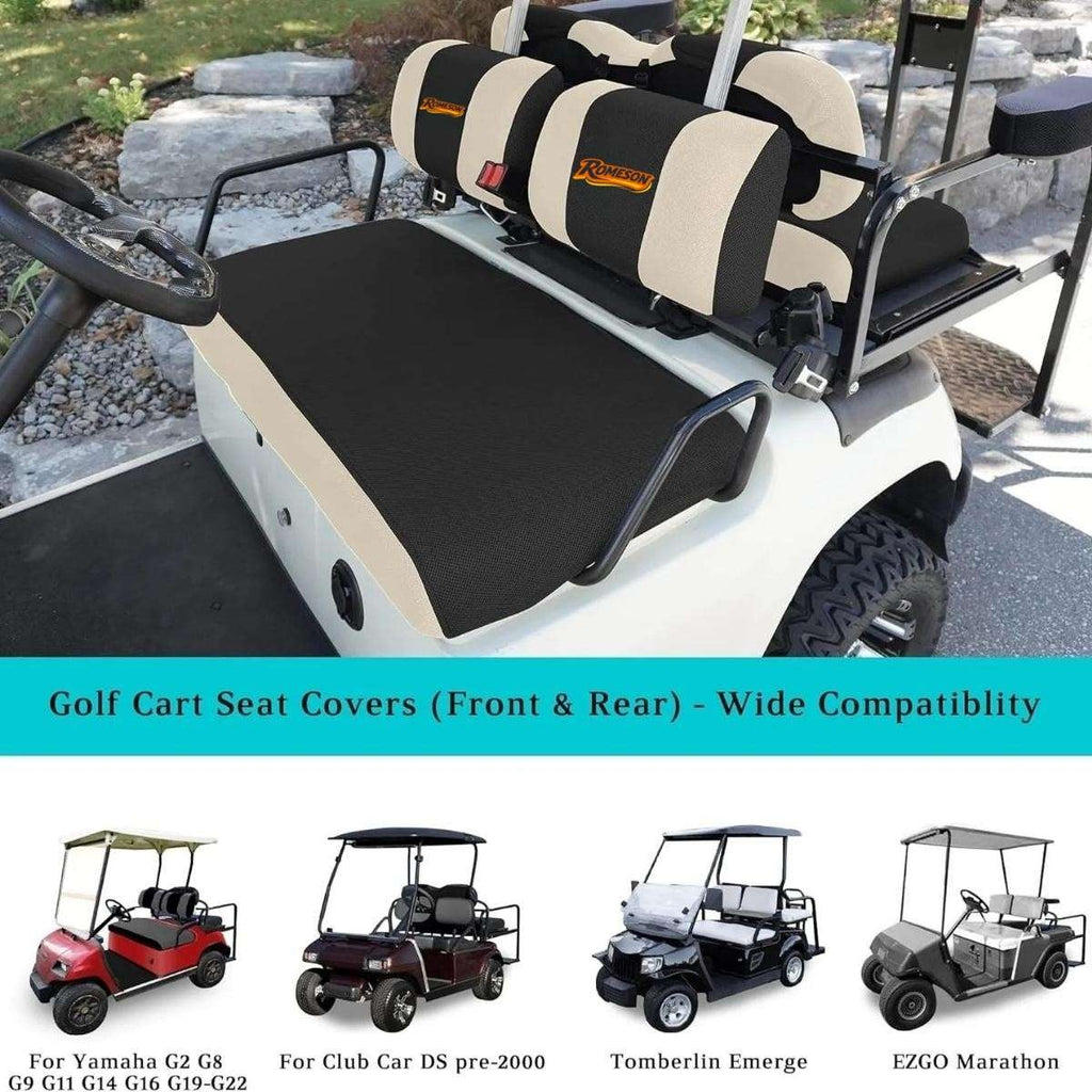 Golf Car Seat Cover Set for Yamaha G2-G22 and Club Car DS Pre-2000 Tomberlin Emerge