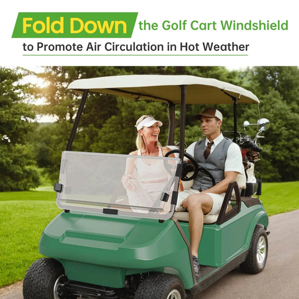 Acrylic Golf Cart Windshield for Club Car DS – 4mm