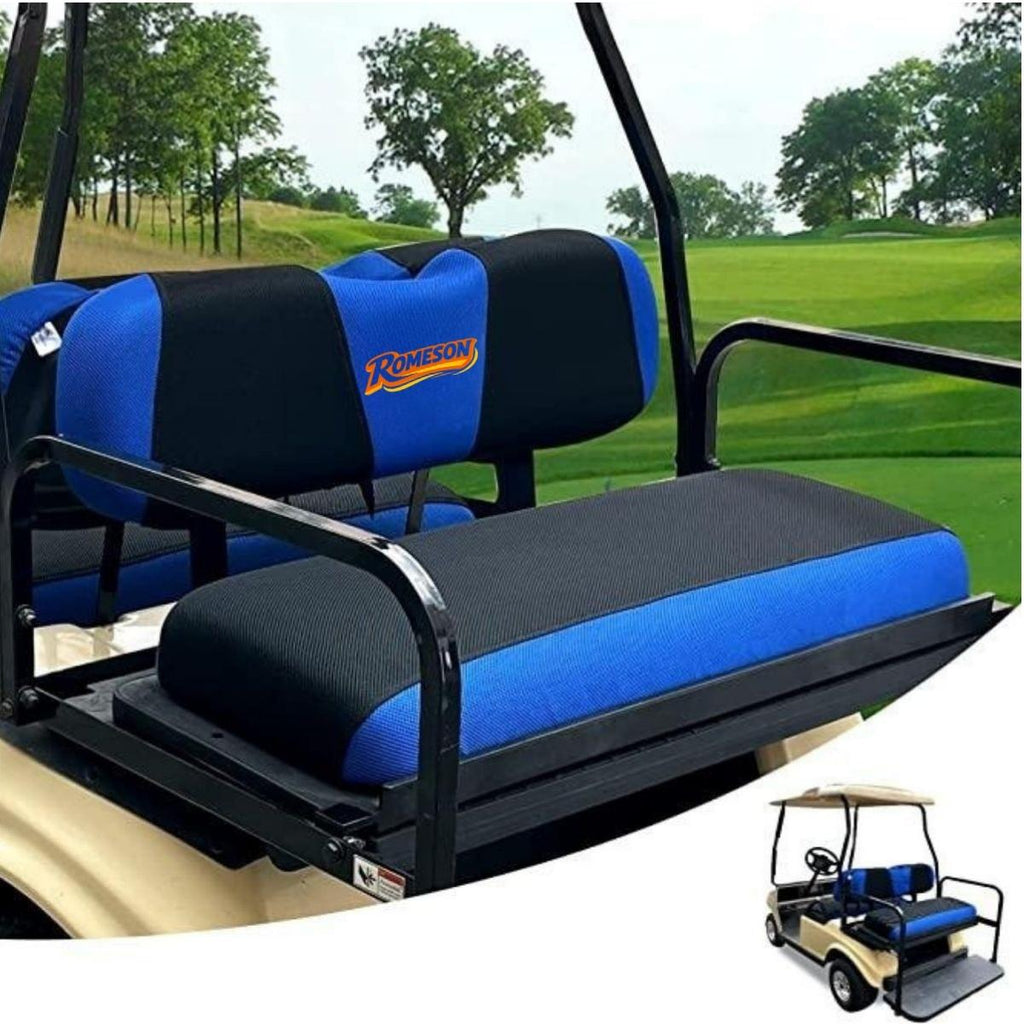 Golf Cart Rear Seat Covers for EZGO Club Car Yamaha Breathable Seat Cover