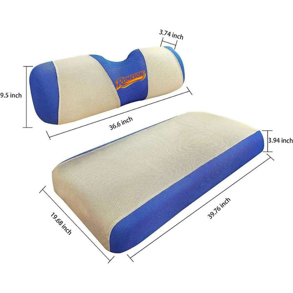 Premium Golf Cart Front Seat Covers for EZGO TXT RXV & Club Car DS 2000-up