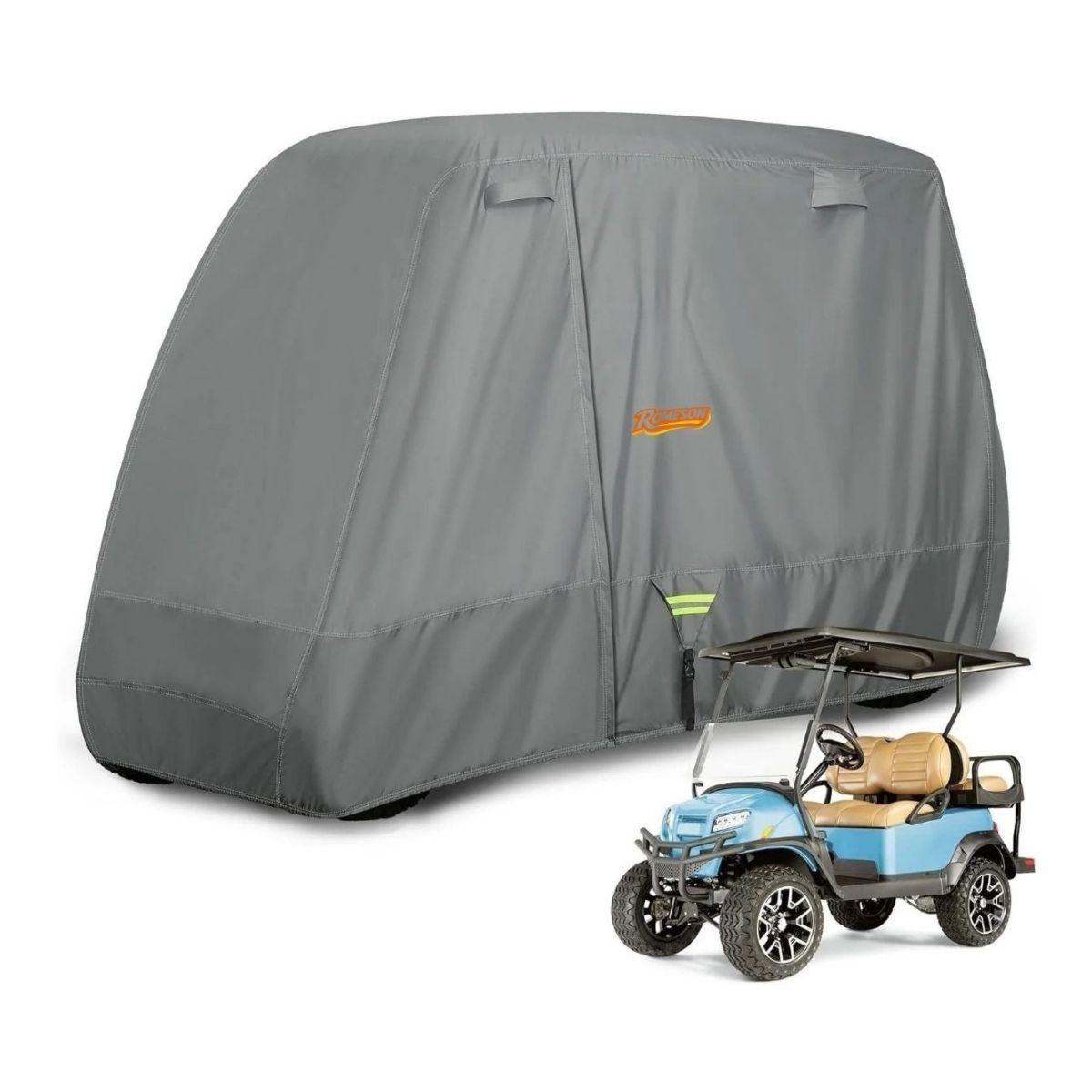Golf Cart Cover Upgrade Extended Roof for 2/4 Passenger